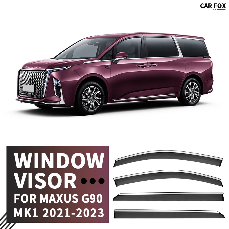 4Pcs For MAXUS G90 2021+ Car Window Visor Awning Shelters Windshield Side Window Rain Sun Shade Auto Accessories
4Pcs For MAXUS G90 2021+ Car Window Visor Awning Shelters Windshield Side Window Rain Sun Shade Auto Accessories