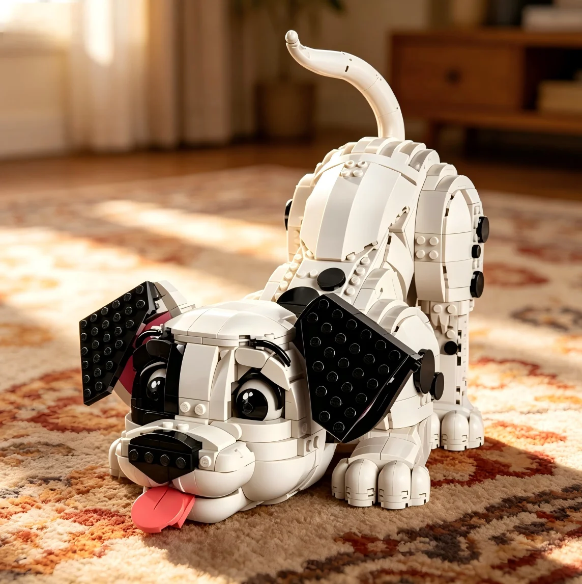 43269 1722PCS 101 Dog Dalmatians Building Bricks Exquisite Animal Craft Christmas Gift Compatible With LEGO Bricks
43269 1722PCS 101 Dog Dalmatians Building Bricks Exquisite Animal Craft Christmas Gift Compatible With LEGO Bricks
