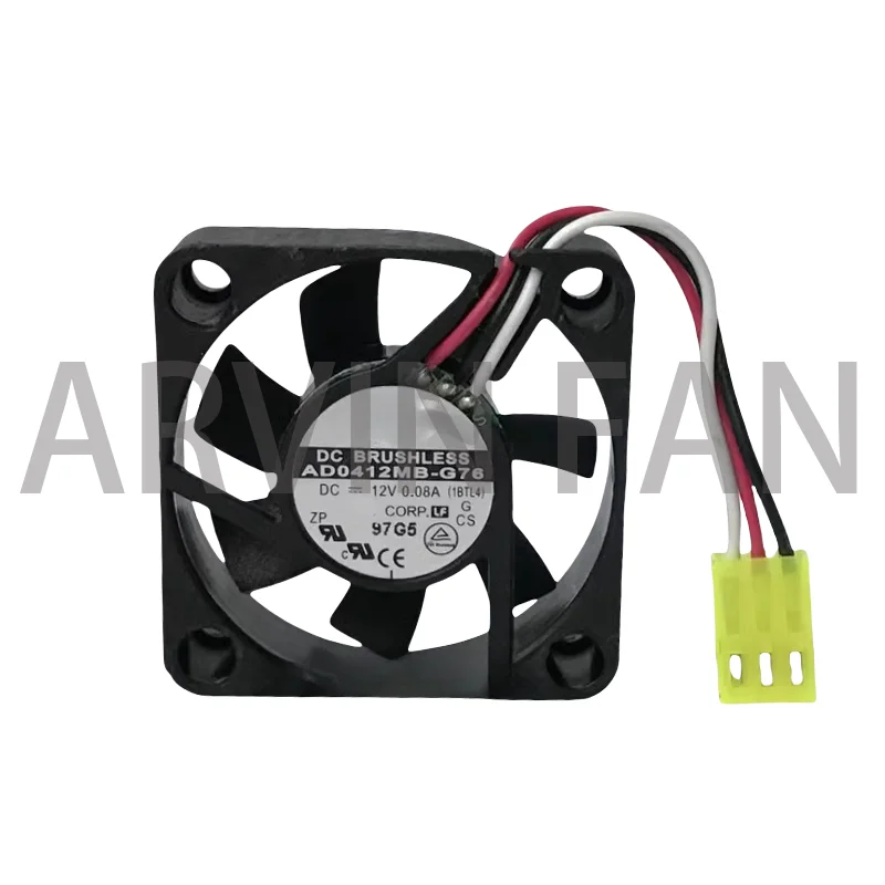 AD0412MB-G76 4010 4 см 40 мм 40X10 мм Мини-маленький охлаждающий вентилятор постоянного тока 12 В 0,08 А
AD0412MB-G76 4010 4 см 40 мм 40X10 мм Мини-маленький охлаждающий вентилятор постоянного тока 12 В 0,08 А