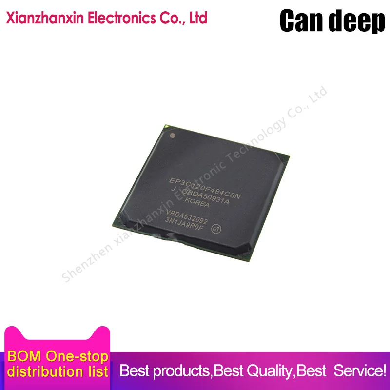 1pcs/lot EP3C120F484C8N EP3C120F484I7N EP3C120F484 C8N I7N FBGA-484 Programmable logic processor chip
1pcs/lot EP3C120F484C8N EP3C120F484I7N EP3C120F484 C8N I7N FBGA-484 Programmable logic processor chip