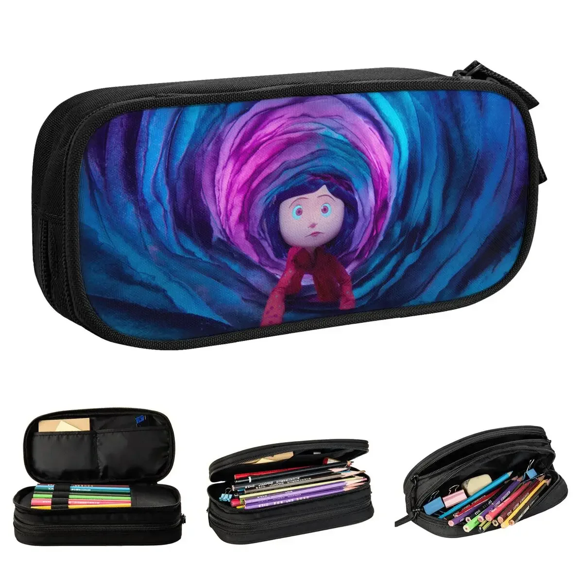 Coralines Cartoon Movie Pencil Cases Fashion Anime Pen Bags Girl Boy Big Capacity Students School Zipper Pencilcases
Coralines Cartoon Movie Pencil Cases Fashion Anime Pen Bags Girl Boy Big Capacity Students School Zipper Pencilcases