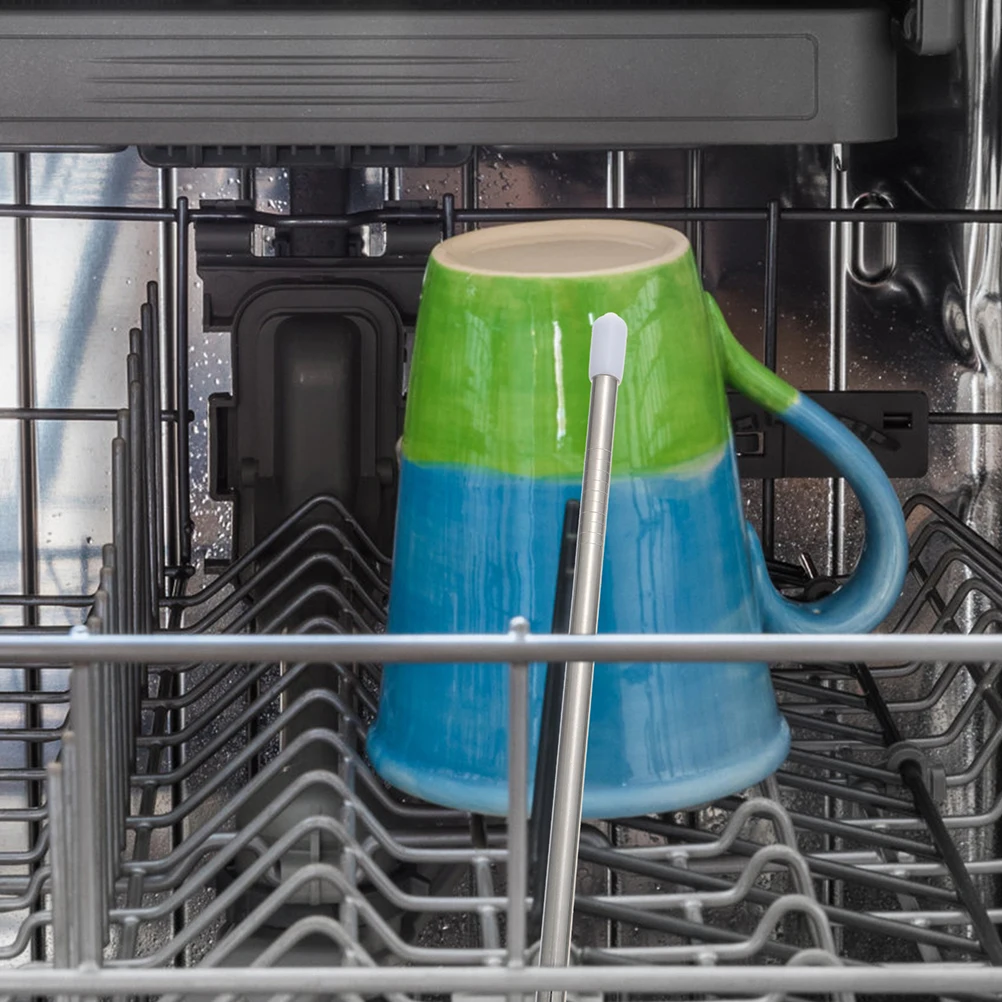 6 Pcs Stainless Steel Dishwasher Drainer Rack Bottle Holder Insert Sticks Drying Supplies Space Saving Design Durability
6 Pcs Stainless Steel Dishwasher Drainer Rack Bottle Holder Insert Sticks Drying Supplies Space Saving Design Durability