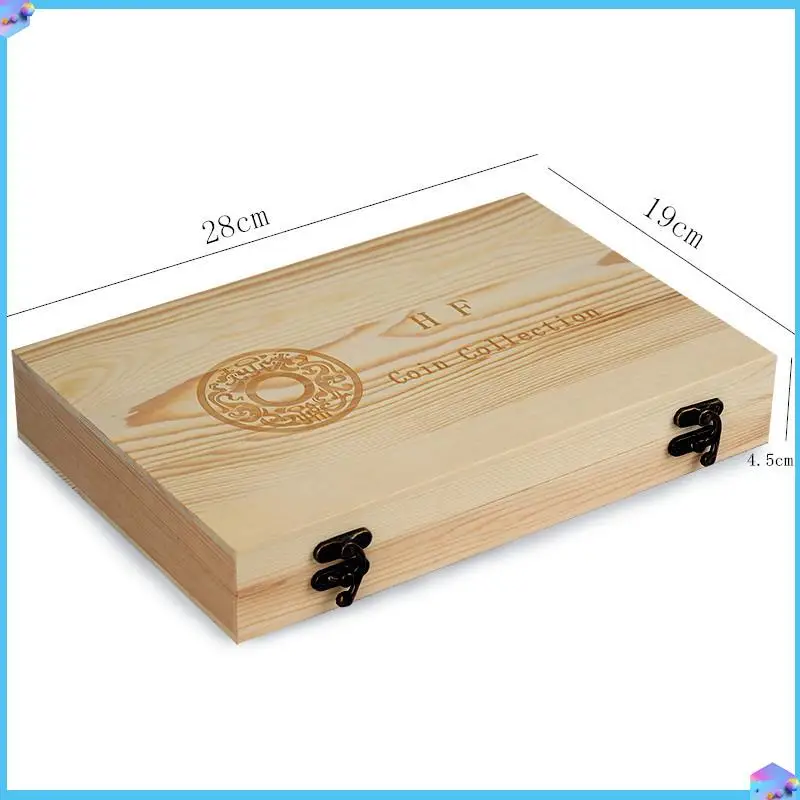 A43T Wooden Coins Display Storage Box Case+100 Grids Round Slab For Certified Coin Handcrafted With Premium Pine Wood Durable An
A43T Wooden Coins Display Storage Box Case+100 Grids Round Slab For Certified Coin Handcrafted With Premium Pine Wood Durable An