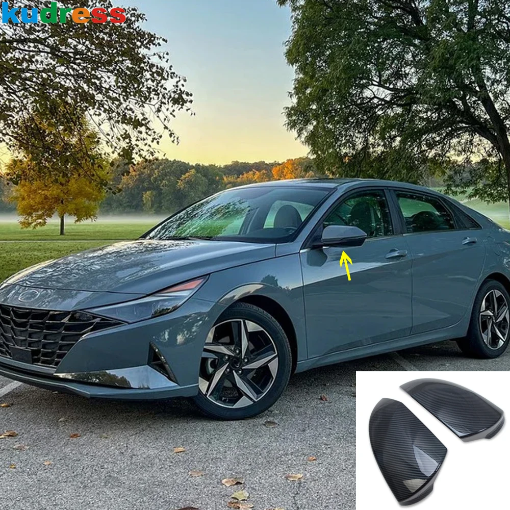 For Hyundai Elantra Avante 2021 2022 2023 Carbon Fiber Rearview Mirorr Cover Trim Side Wing Mirrors Cap Covers Car Accessories
For Hyundai Elantra Avante 2021 2022 2023 Carbon Fiber Rearview Mirorr Cover Trim Side Wing Mirrors Cap Covers Car Accessories