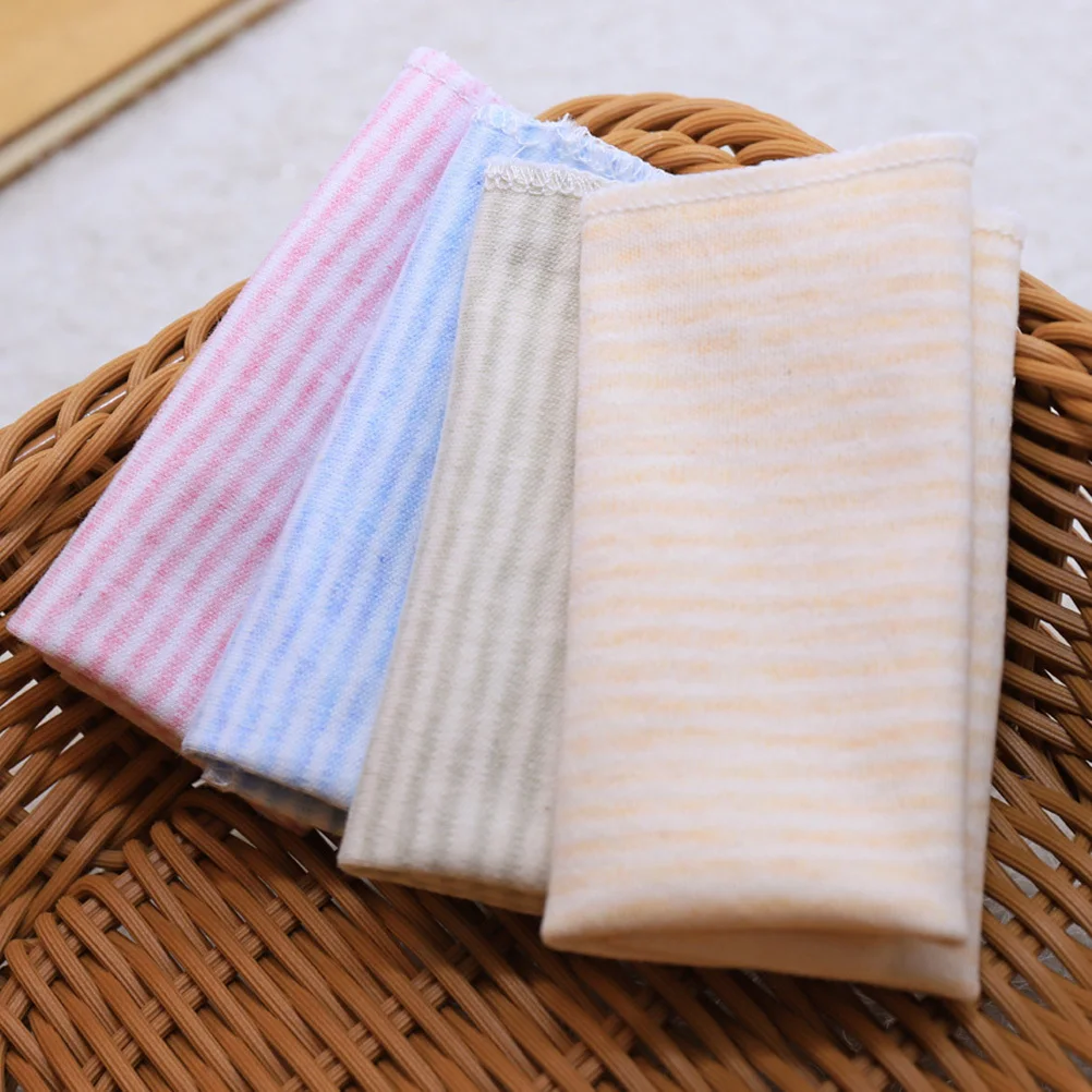 4Pcs Baby Saliva Towels Colored Cotton Nursing Feeding Soft Breathable Baby Towels 21x21cm Newborn Essential Saliva Towel
4Pcs Baby Saliva Towels Colored Cotton Nursing Feeding Soft Breathable Baby Towels 21x21cm Newborn Essential Saliva Towel