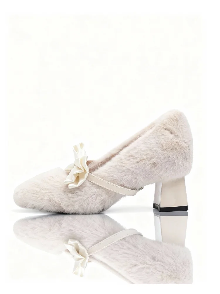 Bloomsteps Winter New Arrival: Fleece-Lined Fashion Flats - Mary Jane High-Heel French-Style Outdoor ShoeswithComfortable Design
Bloomsteps Winter New Arrival: Fleece-Lined Fashion Flats - Mary Jane High-Heel French-Style Outdoor ShoeswithComfortable Design