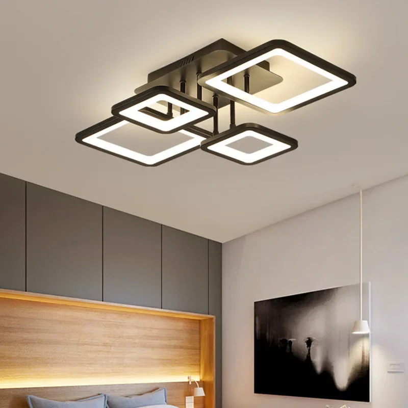 LED Light Rectangular Living Room Luminaire Atmospheric Ceiling Light Modern Simple Acrylic Light 
LED Light Rectangular Living Room Luminaire Atmospheric Ceiling Light Modern Simple Acrylic Light