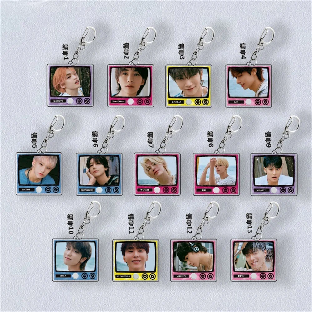 Kpop Album MAESTRO Keychain 5CM Character Printing Acrylic Pendant Charm Keyring Accessories JeongHan Hoshi Fans Collection Gift
Kpop Album MAESTRO Keychain 5CM Character Printing Acrylic Pendant Charm Keyring Accessories JeongHan Hoshi Fans Collection Gift