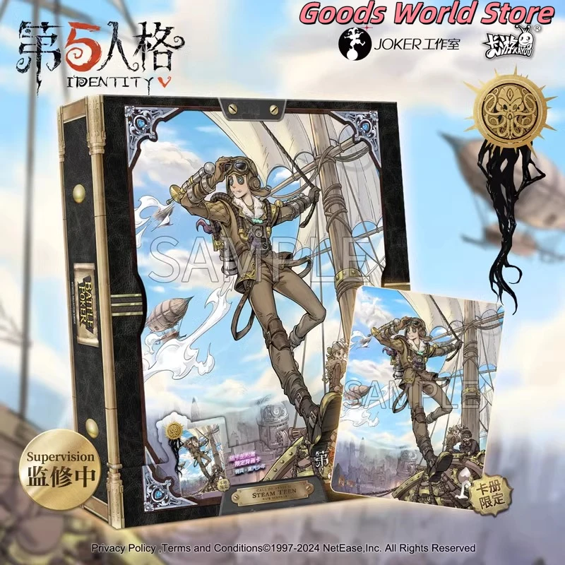 Original Identity V Cards Commemorative card booklet Luca Balsa Naib Subedar Figure Cards Cosplay Anime Figure Cards gifts
Original Identity V Cards Commemorative card booklet Luca Balsa Naib Subedar Figure Cards Cosplay Anime Figure Cards gifts