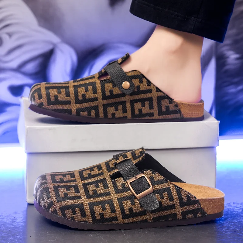 Soft Cork Beach Slippers Unisex Casual Non Slip Outdoor Slides Comfortable Daily Leisure Footwear for Men Women
Soft Cork Beach Slippers Unisex Casual Non Slip Outdoor Slides Comfortable Daily Leisure Footwear for Men Women