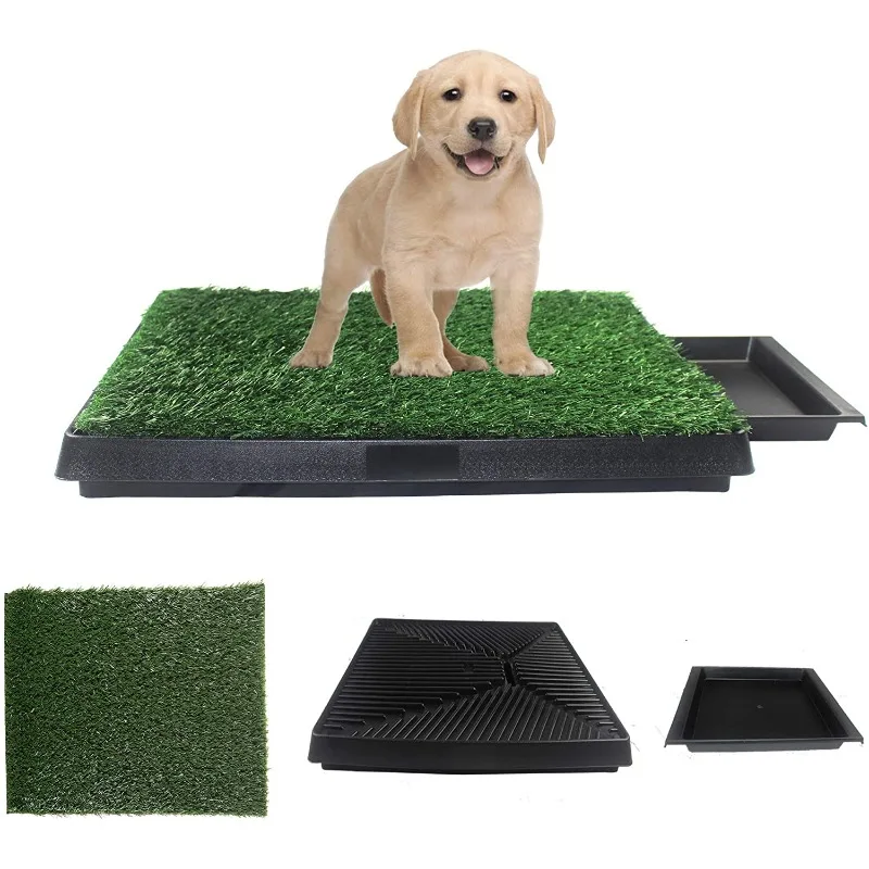 25"x20" Puppy Pet Potty Training Pee Indoor Toilet Dog Grass Pad Mat Turf Patch
25"x20" Puppy Pet Potty Training Pee Indoor Toilet Dog Grass Pad Mat Turf Patch