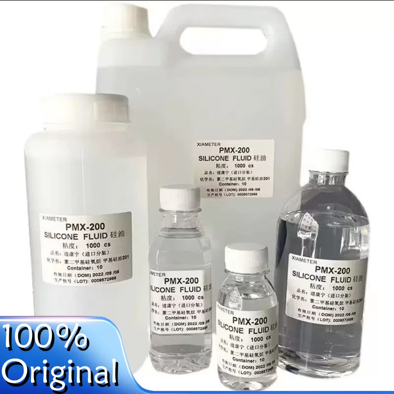 Original product Dow Corning PMX-200-10 50 100 350 500 1000cs Dimethicone High Temperature Resistant Silicone Oil Grease PMX200
Original product Dow Corning PMX-200-10 50 100 350 500 1000cs Dimethicone High Temperature Resistant Silicone Oil Grease PMX200