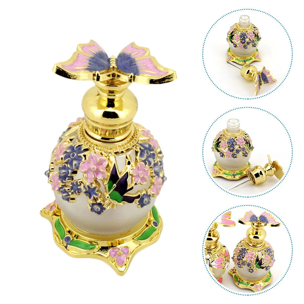 Essential Oil Bottle Perfume Baby Mini Water Dispenser Alloy Vintage Bottles Container
Essential Oil Bottle Perfume Baby Mini Water Dispenser Alloy Vintage Bottles Container