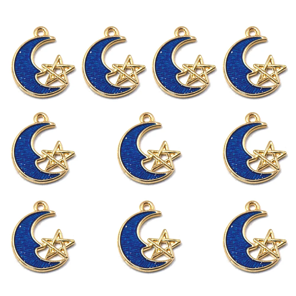 10pcs Alloy Star Moon Pendants Fashion Diy Jewelry Charms Necklace Bracelet Keychain Decorative Accessories For Cosplay Lovers
10pcs Alloy Star Moon Pendants Fashion Diy Jewelry Charms Necklace Bracelet Keychain Decorative Accessories For Cosplay Lovers