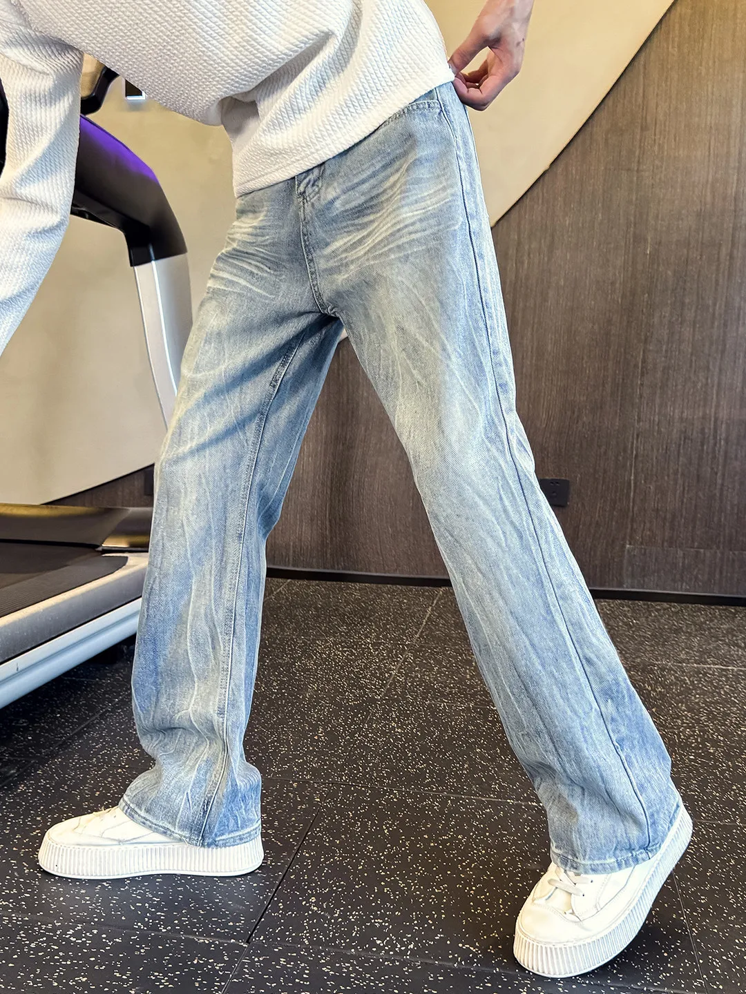Cleanfit American Sle Light Colored Straight Leg Men's Jeans Spring Autumn Trendy Brand Haome High End Versatile Flared ...
Cleanfit American Sle Light Colored Straight Leg Men's Jeans Spring Autumn Trendy Brand Haome High End Versatile Flared ...