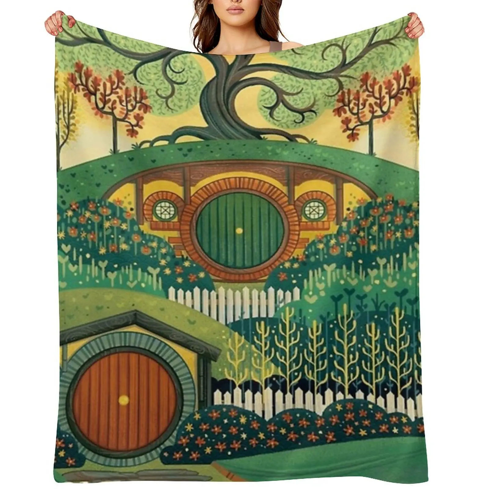 Visit the Shine - Hobbiton Throw Blanket Bed covers manga Blankets For Baby christmas decoration Blankets
Visit the Shine - Hobbiton Throw Blanket Bed covers manga Blankets For Baby christmas decoration Blankets