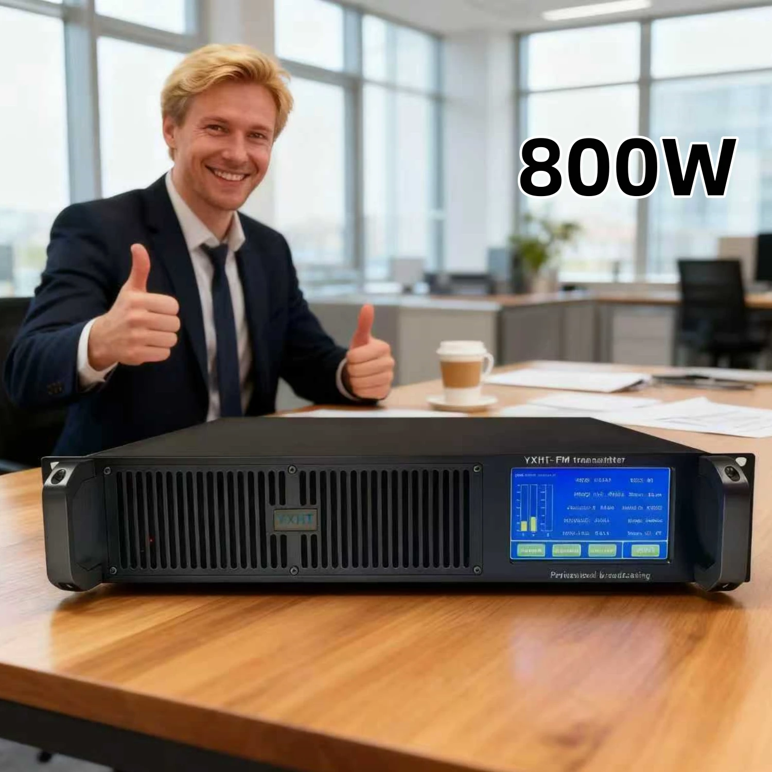 YXHT-2-800W FM Transmitter – CE/ISO Certified, Remote Monitoring, High Sales for Communities
YXHT-2-800W FM Transmitter – CE/ISO Certified, Remote Monitoring, High Sales for Communities