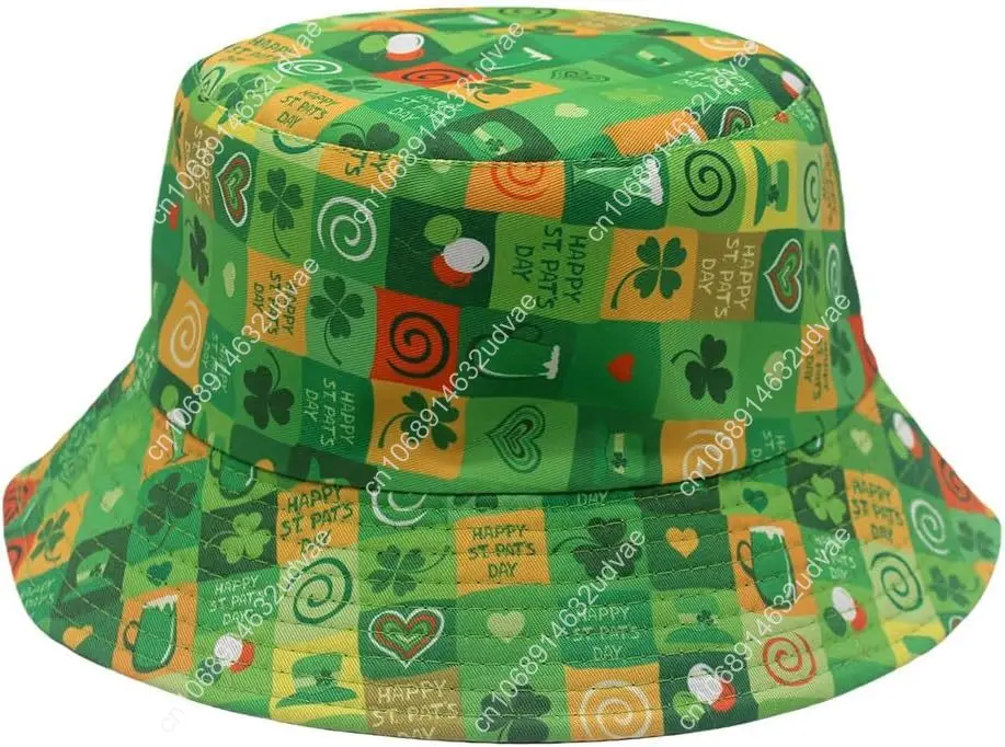 St. Patrick's Day Bucket Hats for Women Cute Lucky Green Shamrock Fashion Sun Cap Packable Outdoor Fisherman Hat for Men
St. Patrick's Day Bucket Hats for Women Cute Lucky Green Shamrock Fashion Sun Cap Packable Outdoor Fisherman Hat for Men