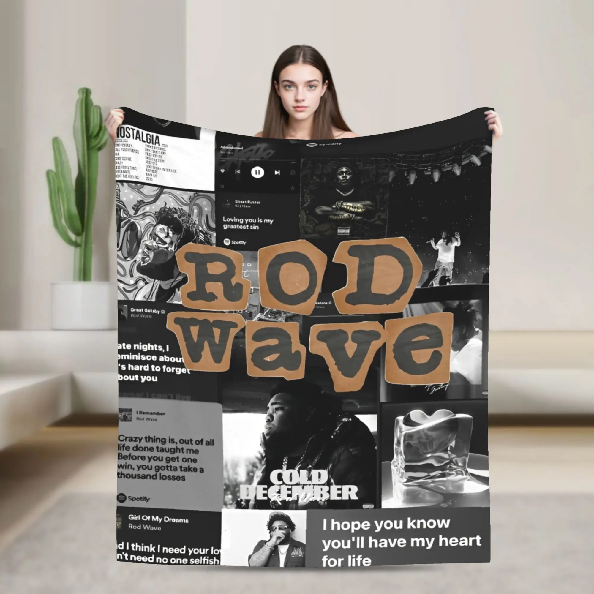 Warm Blanket Airplane Travel Rapper rod wave Throw Blanket Flannel Bedspread For Couch Chair Sofa Bed Novelty Sofa Bed Cover
Warm Blanket Airplane Travel Rapper rod wave Throw Blanket Flannel Bedspread For Couch Chair Sofa Bed Novelty Sofa Bed Cover