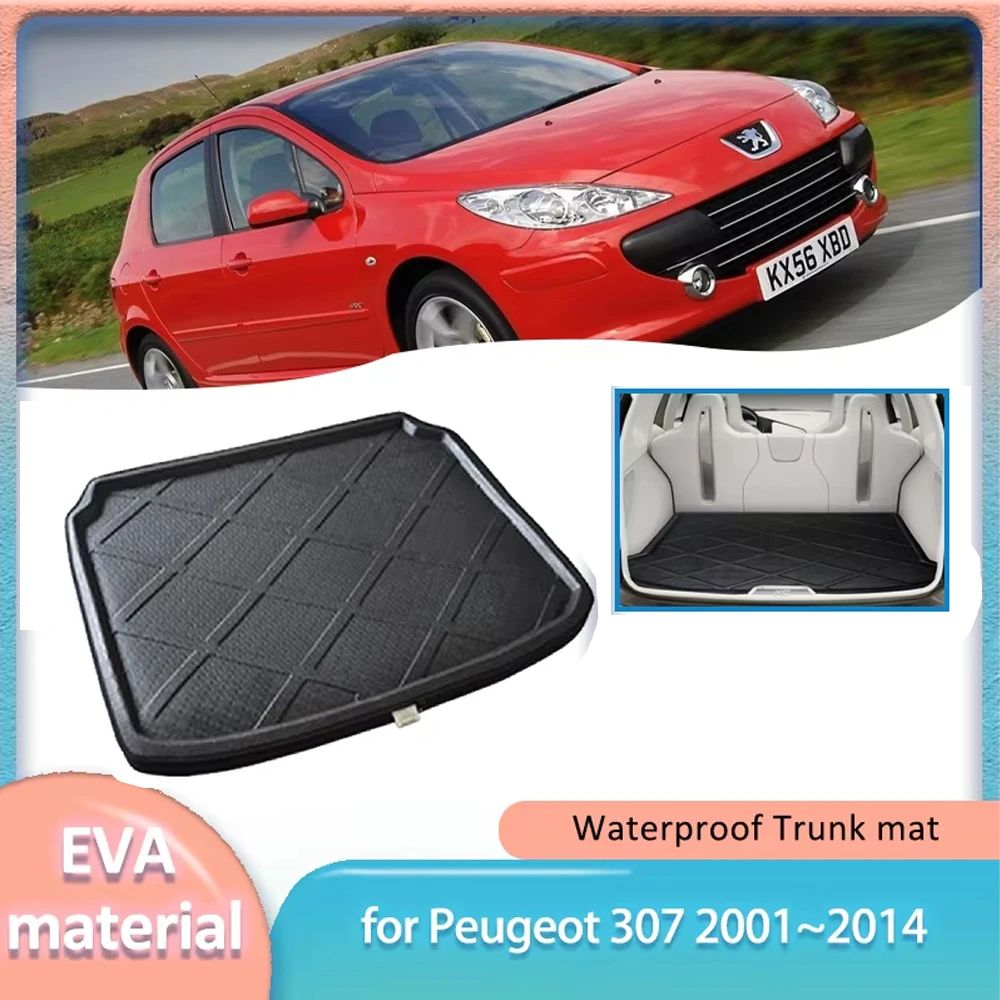 for Peugeot 307 Hatchback Sedan 2001~2014 Car Trunk Mat Boot Liner Cargo Floor Luggage Carpet Waterproof Cover Part Accessories
for Peugeot 307 Hatchback Sedan 2001~2014 Car Trunk Mat Boot Liner Cargo Floor Luggage Carpet Waterproof Cover Part Accessories