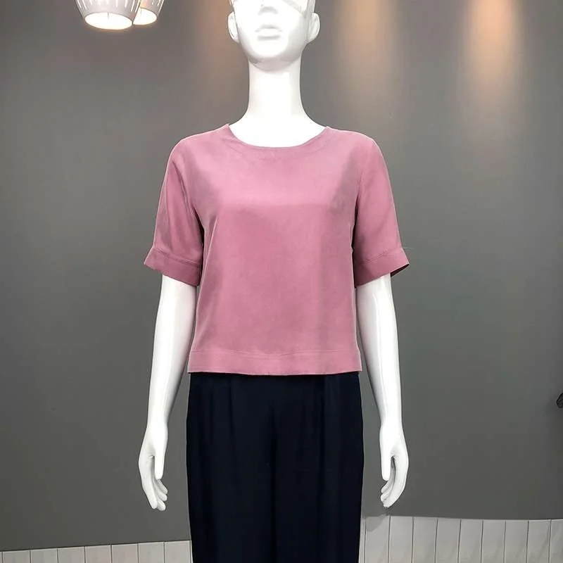 Женский топ из медного аммиачного шелка Cleanfit Sle A-Line Sve Другое Материал 00% Женская футболка Зимняя коллекция
Женский топ из медного аммиачного шелка Cleanfit Sle A-Line Sve Другое Материал 00% Женская футболка Зимняя коллекция