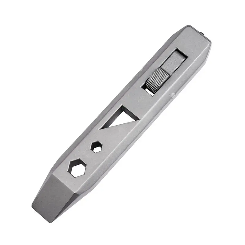 A24F-Multifunctional Titanium Alloy Unibody Pry Bar Portable Pocket Tool Bottle Opener Outdoors Broken Window
A24F-Multifunctional Titanium Alloy Unibody Pry Bar Portable Pocket Tool Bottle Opener Outdoors Broken Window