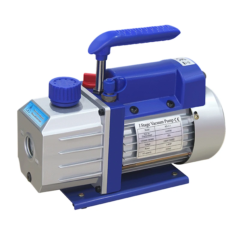 China Factory 1.5L 4cfm 110V HAVC RS-1.5 One Stage Small Air Suction Pump
China Factory 1.5L 4cfm 110V HAVC RS-1.5 One Stage Small Air Suction Pump
