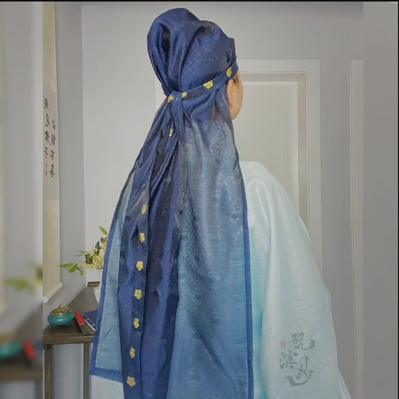 Тюрбан Hanfu для мужчин и женщин, винтажное платье китайской династии Мин, аксессуары, синее, черное полотенце для волос, платок Hanfu для женщин
Тюрбан Hanfu для мужчин и женщин, винтажное платье китайской династии Мин, аксессуары, синее, черное полотенце для волос, платок Hanfu для женщин