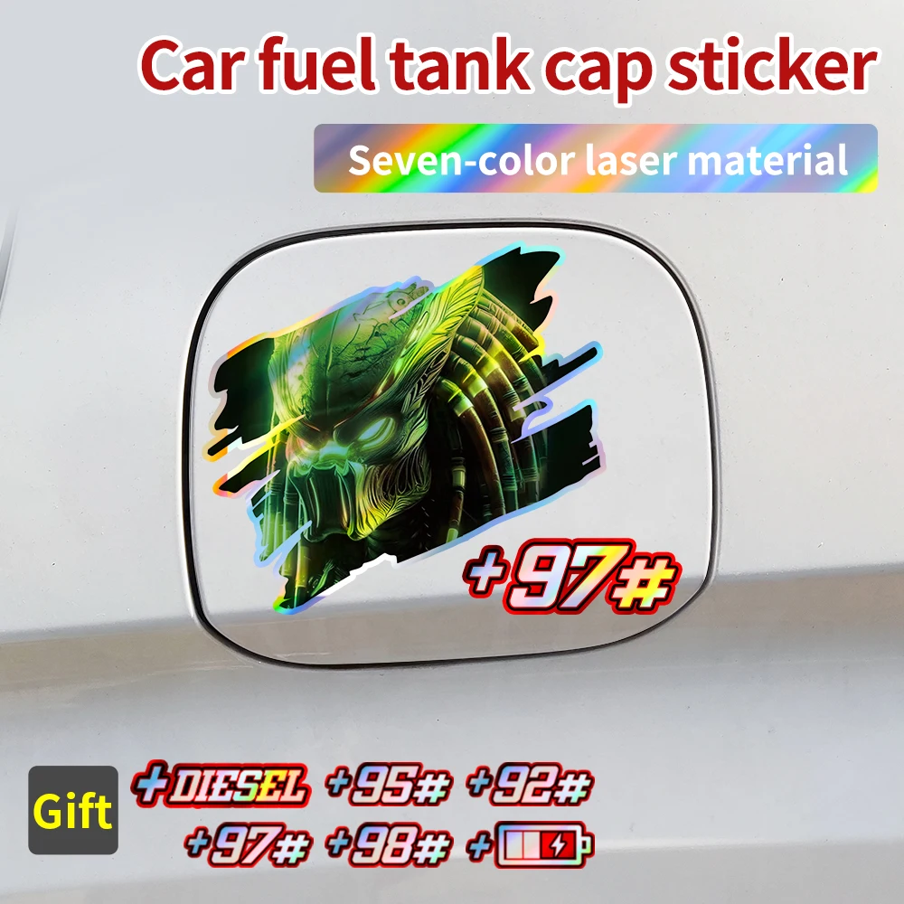Predator Car Fuel Tank Cap Stickers Car Personality Side Window Glass Decor Sticker Auto Fuel Number Laser Sticker Accessories
Predator Car Fuel Tank Cap Stickers Car Personality Side Window Glass Decor Sticker Auto Fuel Number Laser Sticker Accessories