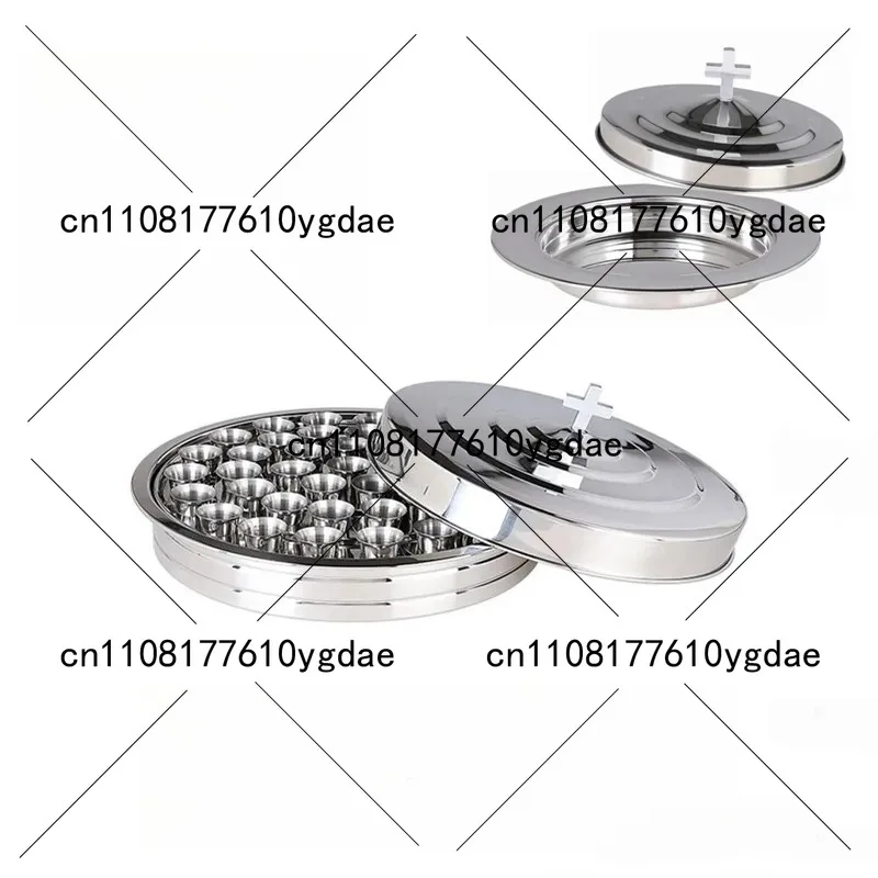 Communion Tray Set - with Plastic Cups, Church Gift, Art Design Products - Religious Accessory, Tray Set Component
Communion Tray Set - with Plastic Cups, Church Gift, Art Design Products - Religious Accessory, Tray Set Component