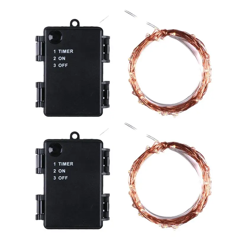A64P-2PCS 10M 100-Lights (Four Colors) LED Light Strip 4.5V 3 X AA Batteries Waterproof Battery Holder Case With On/Off
A64P-2PCS 10M 100-Lights (Four Colors) LED Light Strip 4.5V 3 X AA Batteries Waterproof Battery Holder Case With On/Off