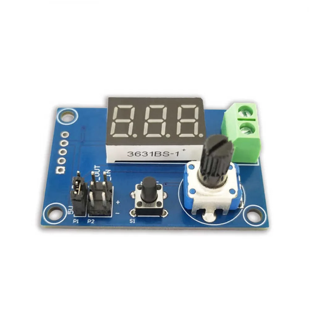 Servo Signal Tester LED Display Steering Gear Test Module Three Gear Indicator Power Supply Anti Reverse Connection 5V-12V
Servo Signal Tester LED Display Steering Gear Test Module Three Gear Indicator Power Supply Anti Reverse Connection 5V-12V