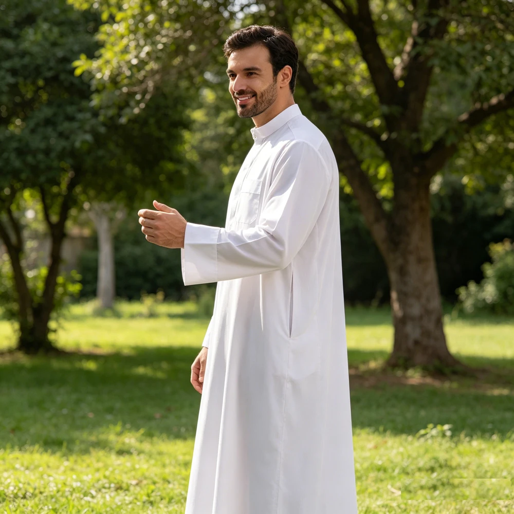 2026 Traditional Muslim Clothing Muslim Dress Middle East Jubba Thobe Men Robe Long Sleeves Prayer Clothes Islam Djellaba Robe
2026 Traditional Muslim Clothing Muslim Dress Middle East Jubba Thobe Men Robe Long Sleeves Prayer Clothes Islam Djellaba Robe