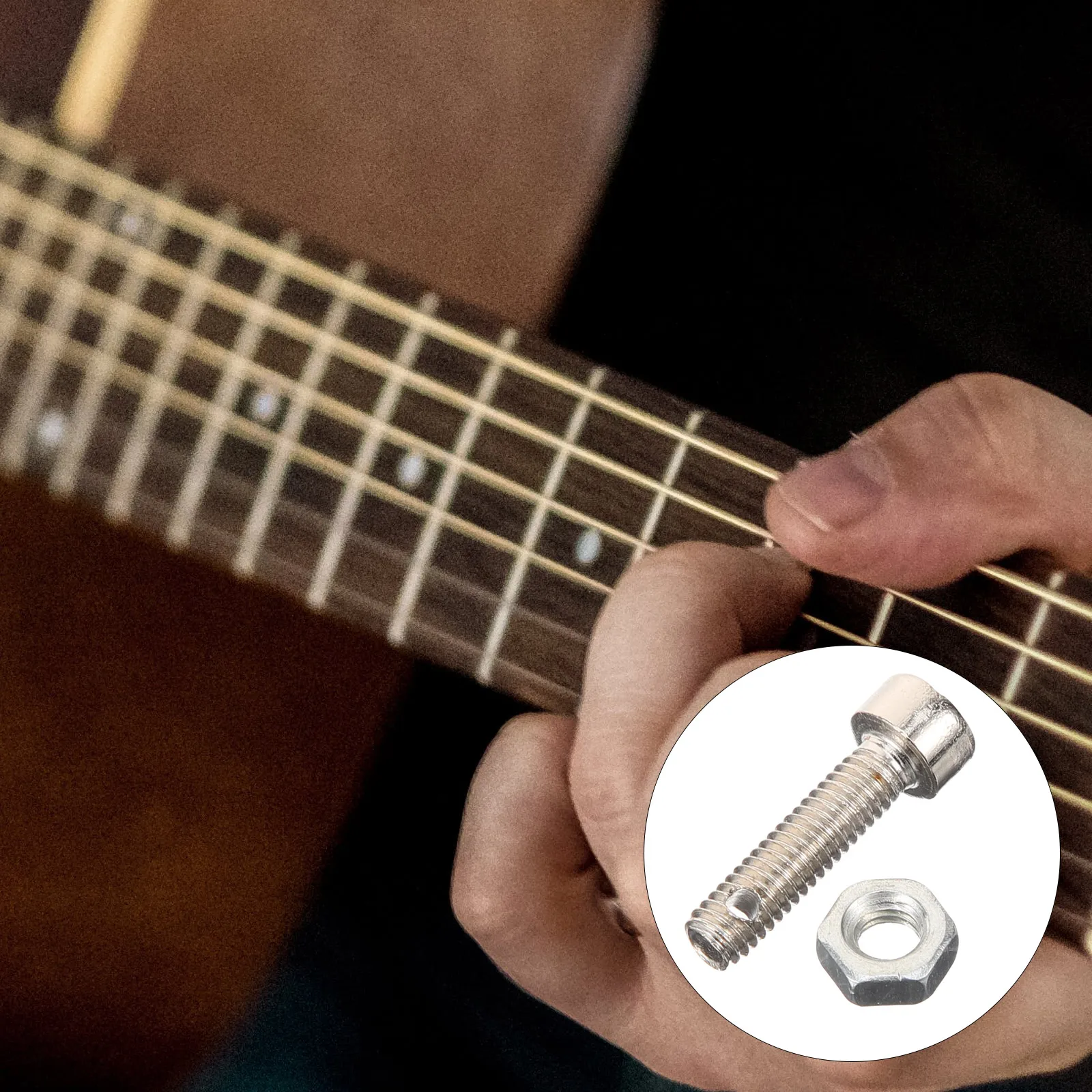 10 Pcs Guitar Screw Accessories Acoustic Pocket Screws Stainless Steel Practice Fretboard Chord Learning Tool
10 Pcs Guitar Screw Accessories Acoustic Pocket Screws Stainless Steel Practice Fretboard Chord Learning Tool