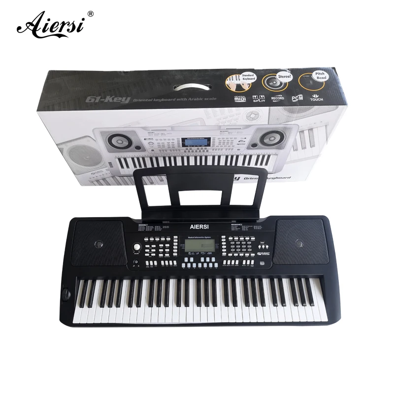 China Adults 61 Key Keyboard Piano Electronic Piano Including 27 Arab Rhythm MIDI Piano With Touch Response Key
China Adults 61 Key Keyboard Piano Electronic Piano Including 27 Arab Rhythm MIDI Piano With Touch Response Key