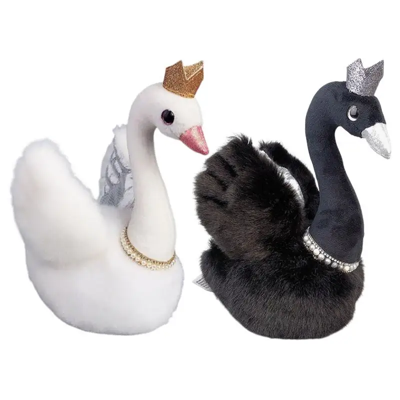 11 Inch Swan Stuffed Animal Crown Swan White Geese Doll With Necklace decorative Soft Plush Doll Pillow Swan Toy For Kids
11 Inch Swan Stuffed Animal Crown Swan White Geese Doll With Necklace decorative Soft Plush Doll Pillow Swan Toy For Kids