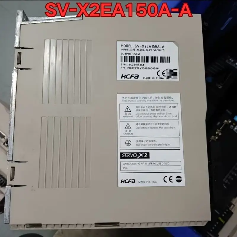 Second-hand SV-X2EA150A-A servo drive function test is normal The latest in November 2025
Second-hand SV-X2EA150A-A servo drive function test is normal The latest in November 2025