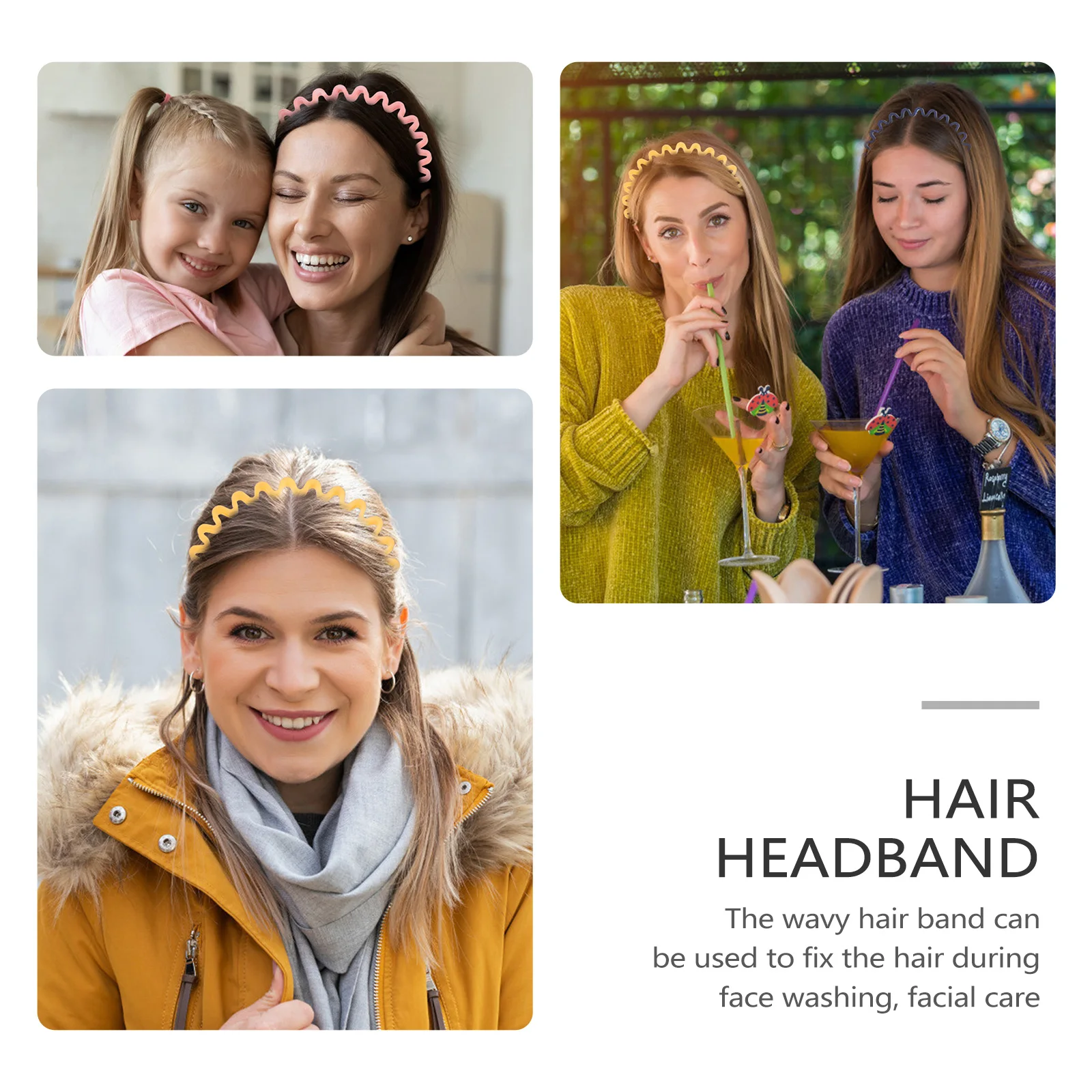 6pcs Wavy Frosted Hairband Hoop For Women Face Wash Exercise Wavy Headband Daily Non Hair Hoop Use Hair Accessory
6pcs Wavy Frosted Hairband Hoop For Women Face Wash Exercise Wavy Headband Daily Non Hair Hoop Use Hair Accessory
