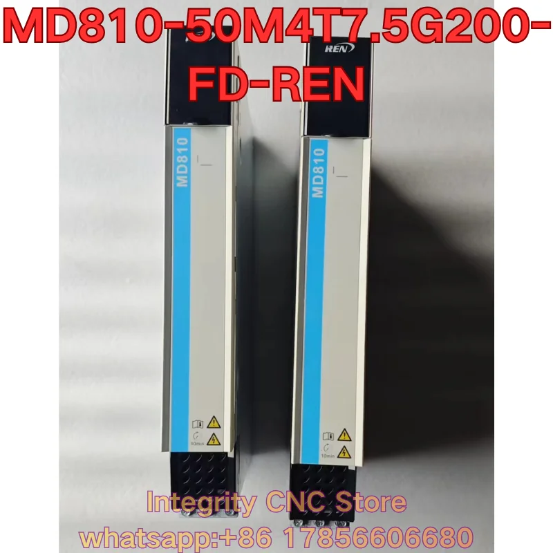 Second-hand MD810-50M4T7.5G200-FD-REN MD810-50M4T7.5G400-FD-REN servo driver function test is normal
Second-hand MD810-50M4T7.5G200-FD-REN MD810-50M4T7.5G400-FD-REN servo driver function test is normal