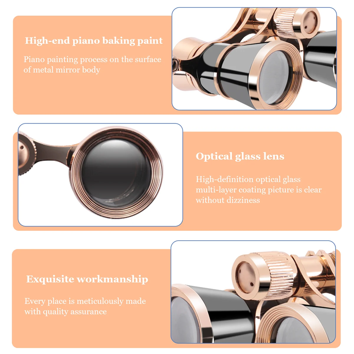 A03V Black 3X25 Opera Binocular Coated Lens Telescope Opera Glasses Coated Theater Glass Lady Glass Handle Women Girls Gifts
A03V Black 3X25 Opera Binocular Coated Lens Telescope Opera Glasses Coated Theater Glass Lady Glass Handle Women Girls Gifts