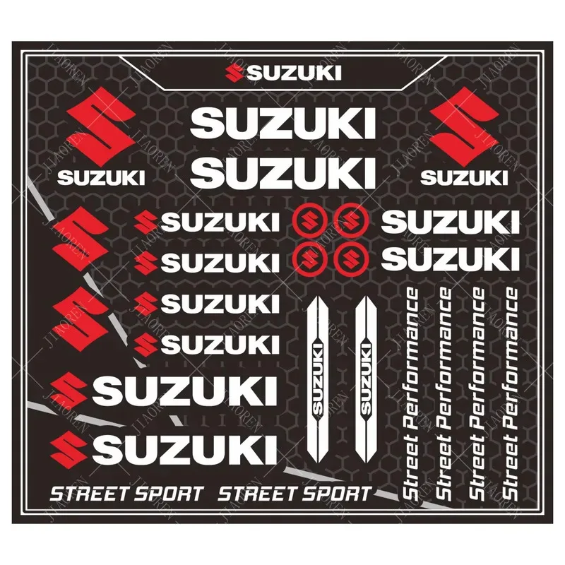 Vinyl Suzuki Sticker Logo Motorcycle Tank Helmet Decal Kit
Vinyl Suzuki Sticker Logo Motorcycle Tank Helmet Decal Kit