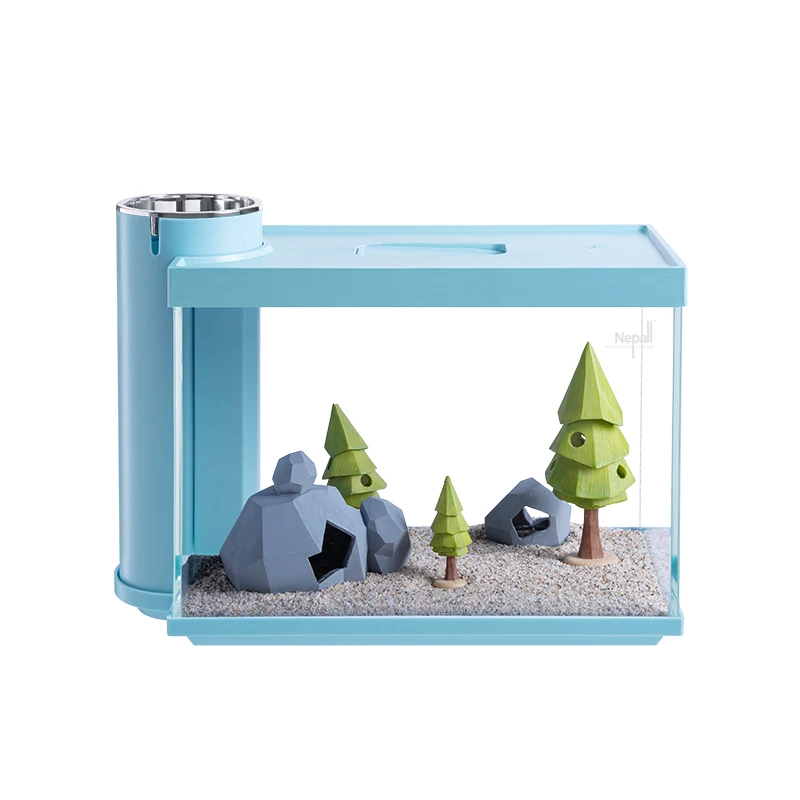 Desktop Mini Aquarium Aquarium Without Changing Water Side Filtration
Desktop Mini Aquarium Aquarium Without Changing Water Side Filtration