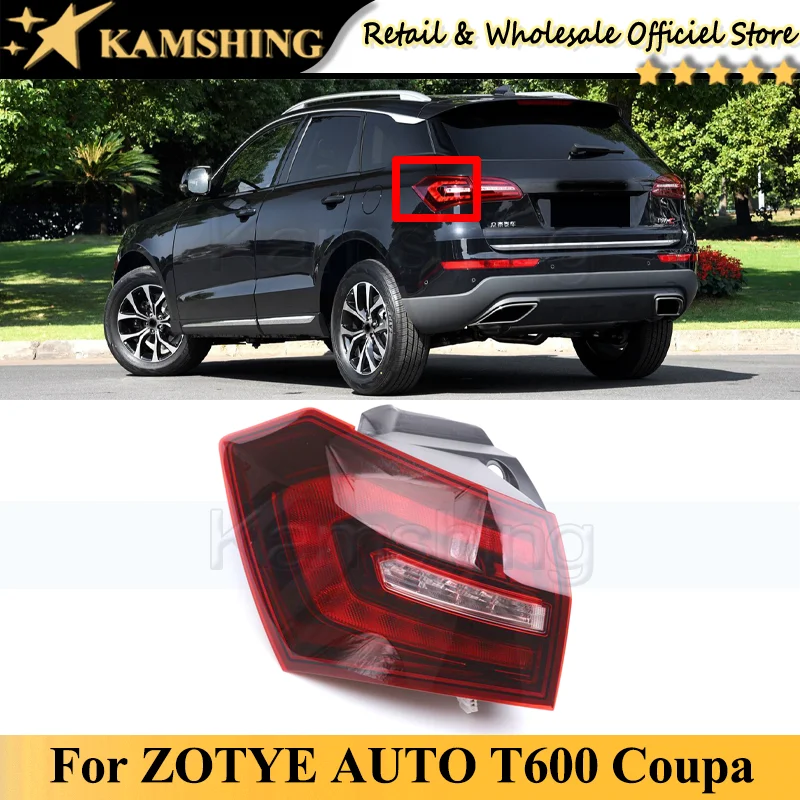 Kamshing Outer For ZOTYE AUTO T600 Coupa Rear Tail light lamp Taillights taillamps Brake Light
Kamshing Outer For ZOTYE AUTO T600 Coupa Rear Tail light lamp Taillights taillamps Brake Light