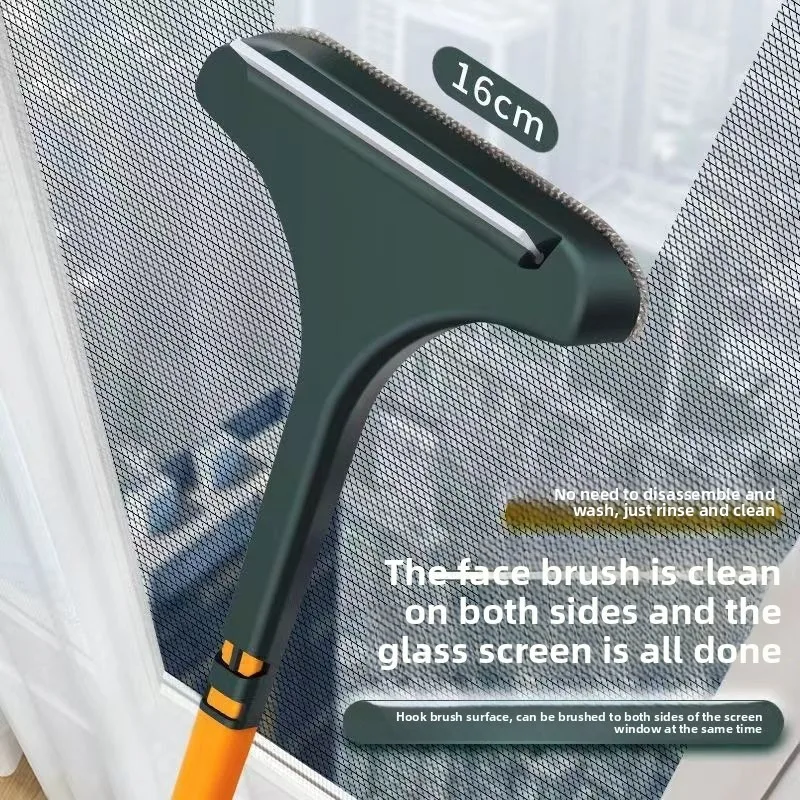 2 in 1 Window Screen Cleaner Brush Extendable Handle Dual Sided Squeegee Scrubber No Disassembly Required Anti Dust Cleaning Too
2 in 1 Window Screen Cleaner Brush Extendable Handle Dual Sided Squeegee Scrubber No Disassembly Required Anti Dust Cleaning Too