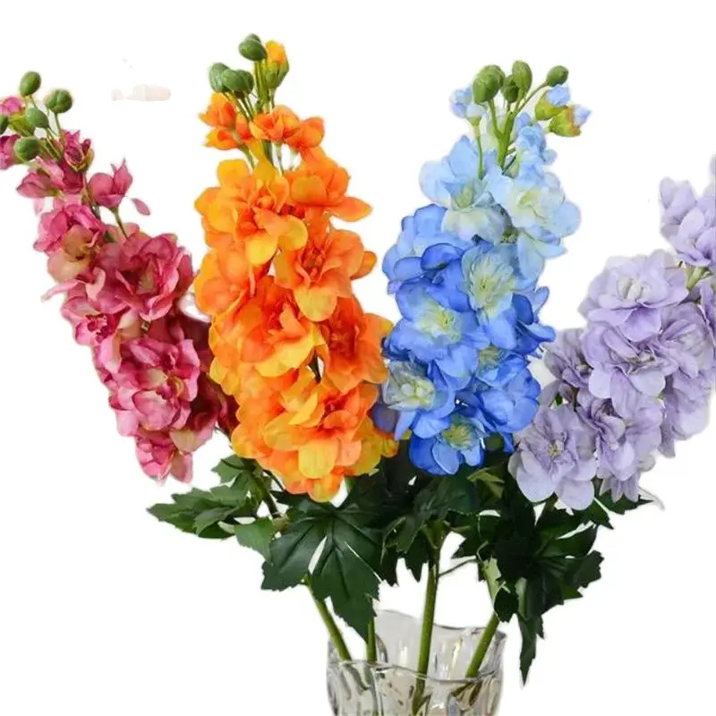 Искусственный длинный стебель Delphinium Ajacis, имитация весеннего фиолетового зеленого листа для искусственного весеннего гиацинта
Искусственный длинный стебель Delphinium Ajacis, имитация весеннего фиолетового зеленого листа для искусственного весеннего гиацинта