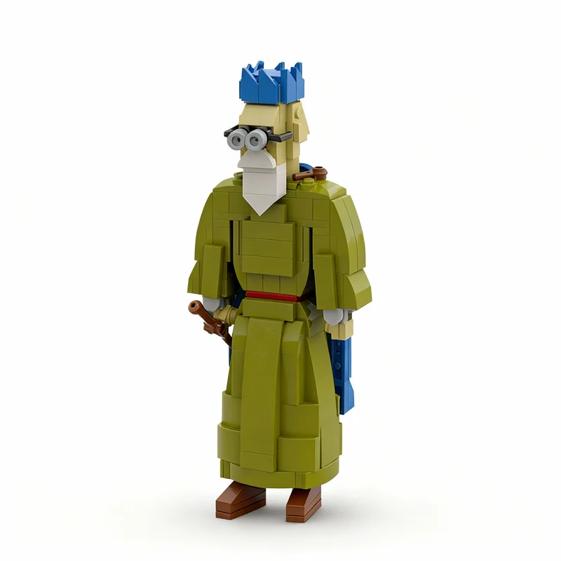 293pcs MOC Wise Old Man NPC Model Building Blocks Construction Toy Christmas Gifts DIY Creative Idea Education Assemble Birthday
293pcs MOC Wise Old Man NPC Model Building Blocks Construction Toy Christmas Gifts DIY Creative Idea Education Assemble Birthday
