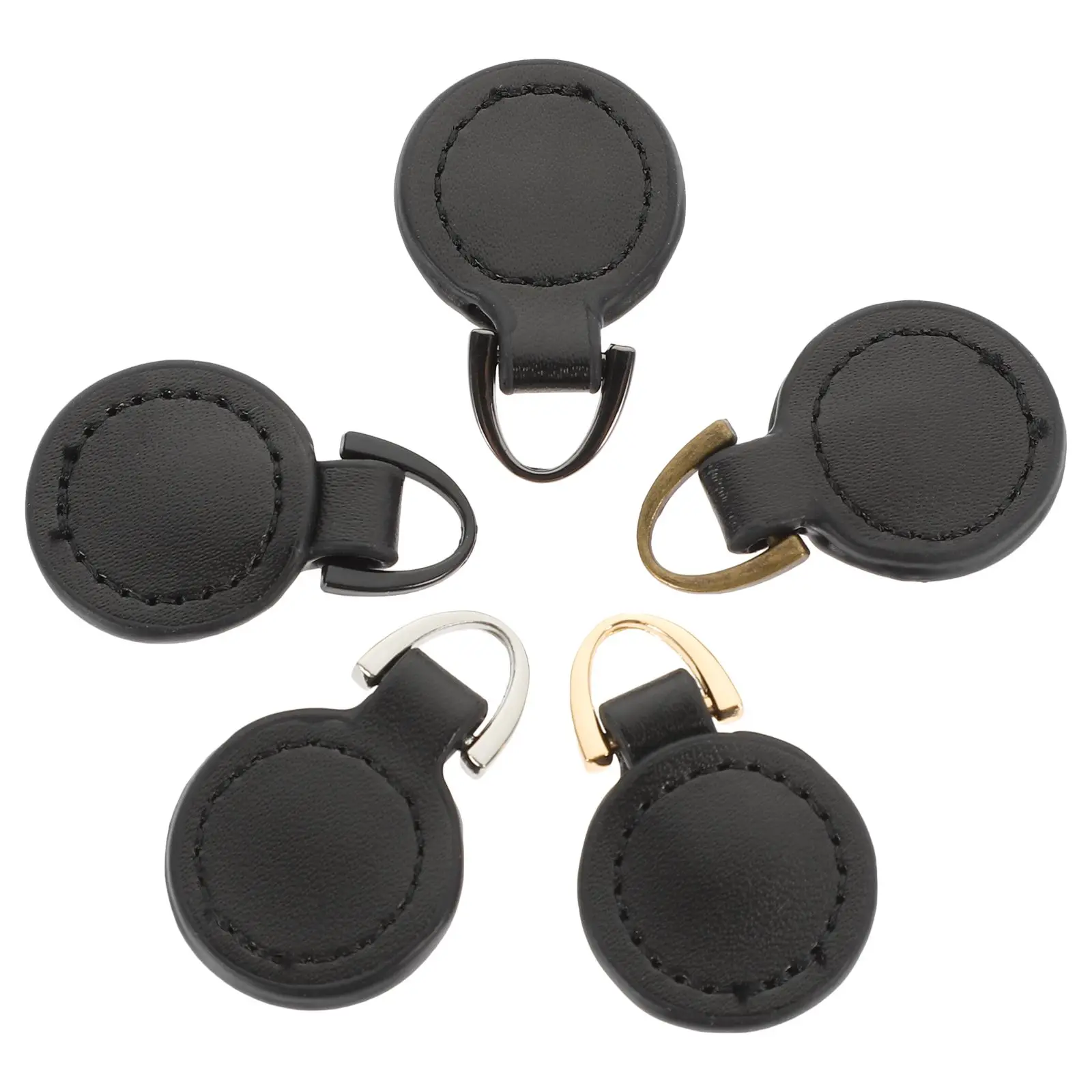 5 Pcs Black Zipper Pulls Replacement Heads for Clothes Shoes Bags Durable Universal DIY Repair Kit Accessories Handmade
5 Pcs Black Zipper Pulls Replacement Heads for Clothes Shoes Bags Durable Universal DIY Repair Kit Accessories Handmade