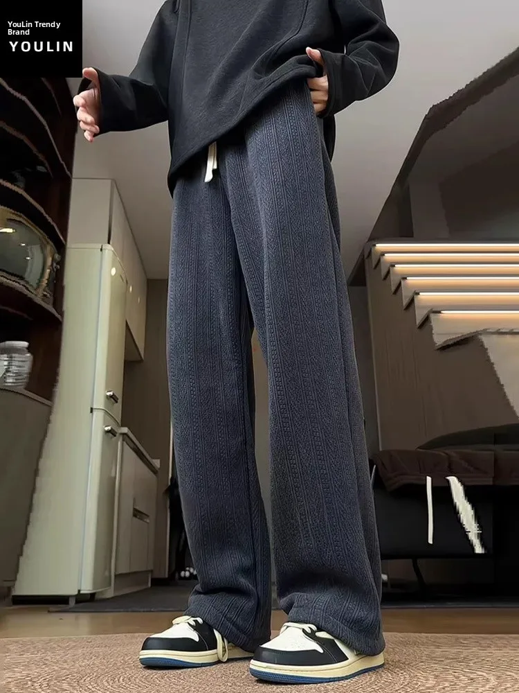 American Sle ey Pants Men's Autumn Winter Fce Lined Straight Leg Casual Trousers Tall Extended Length Comfortable Fit
American Sle ey Pants Men's Autumn Winter Fce Lined Straight Leg Casual Trousers Tall Extended Length Comfortable Fit