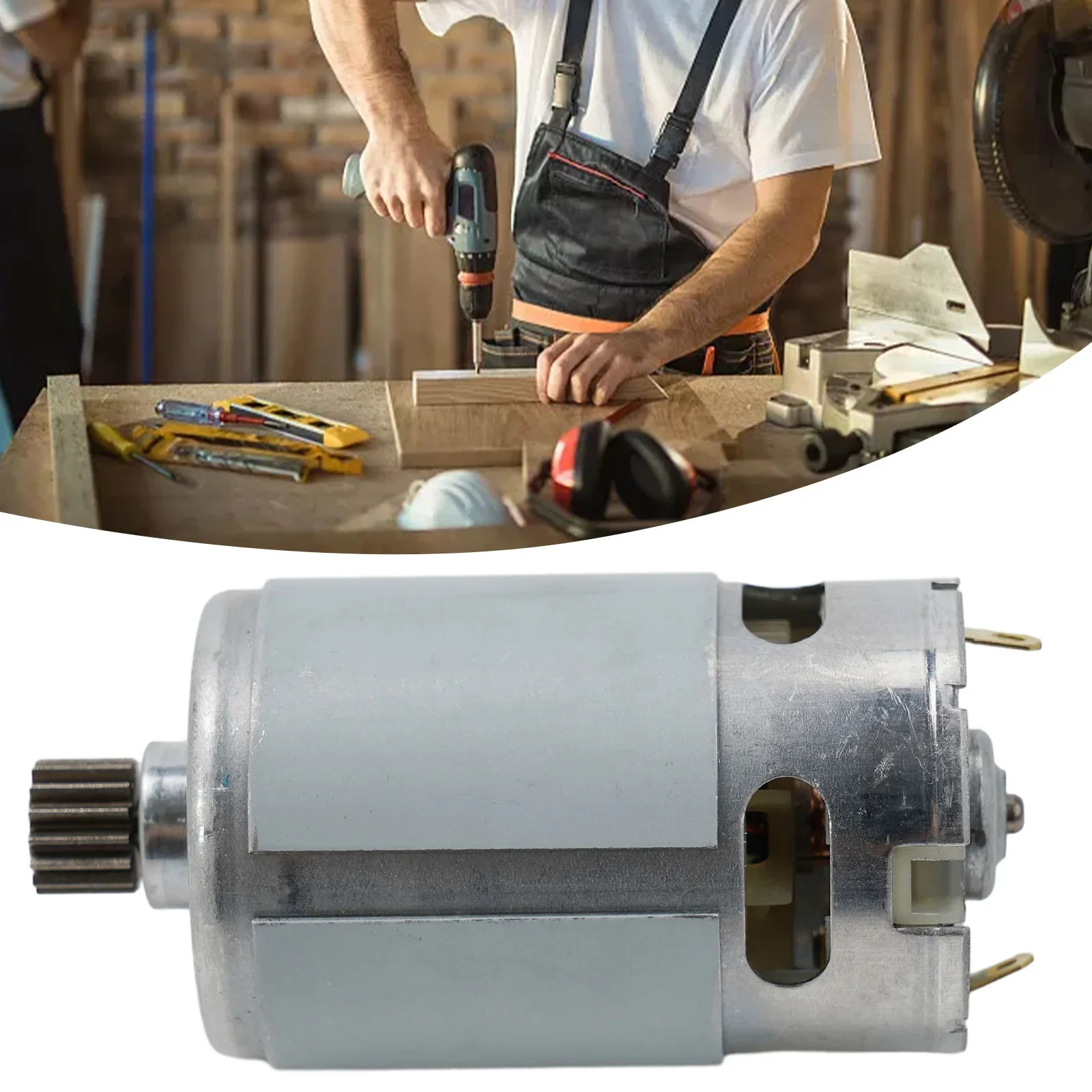 Replacement Motor, 15 Teeth, Compatible with GSR 1080 2 Li TSR1080 2 LI, High Reliability, Silver Metal Construction
Replacement Motor, 15 Teeth, Compatible with GSR 1080 2 Li TSR1080 2 LI, High Reliability, Silver Metal Construction