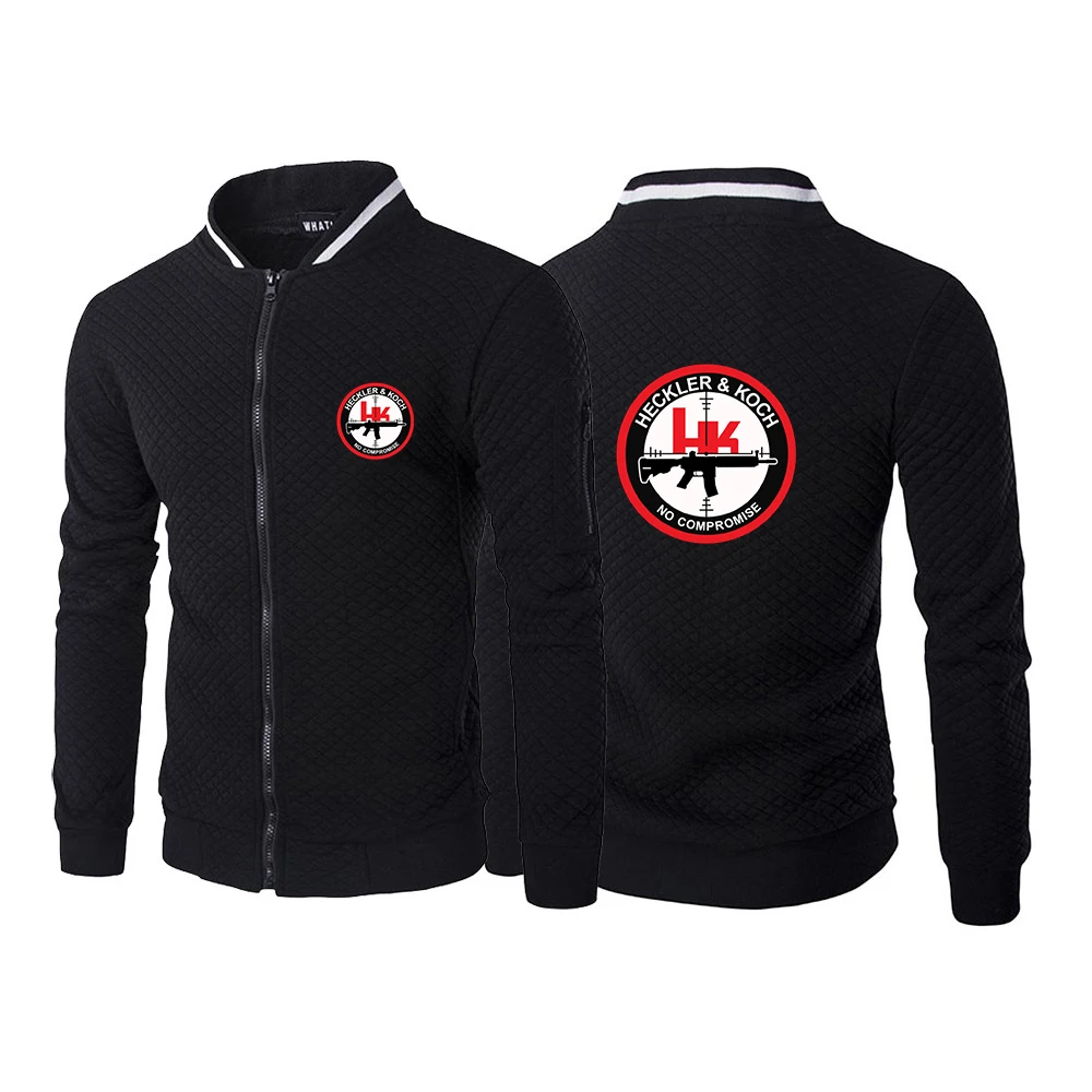 2024 Hk Heckler Koch No Compromise New Men Spring and Autumn Printing Casual Fashion Simple Popular Zipper Round Neck Coat Tops
2024 Hk Heckler Koch No Compromise New Men Spring and Autumn Printing Casual Fashion Simple Popular Zipper Round Neck Coat Tops